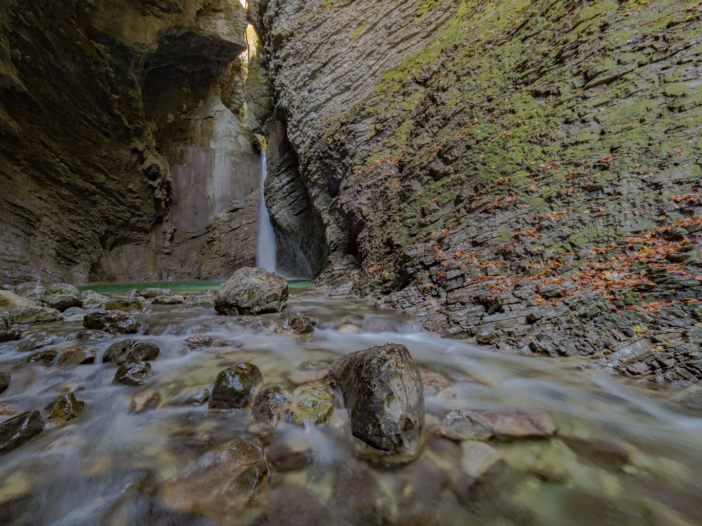 der wasserfall Kozjak