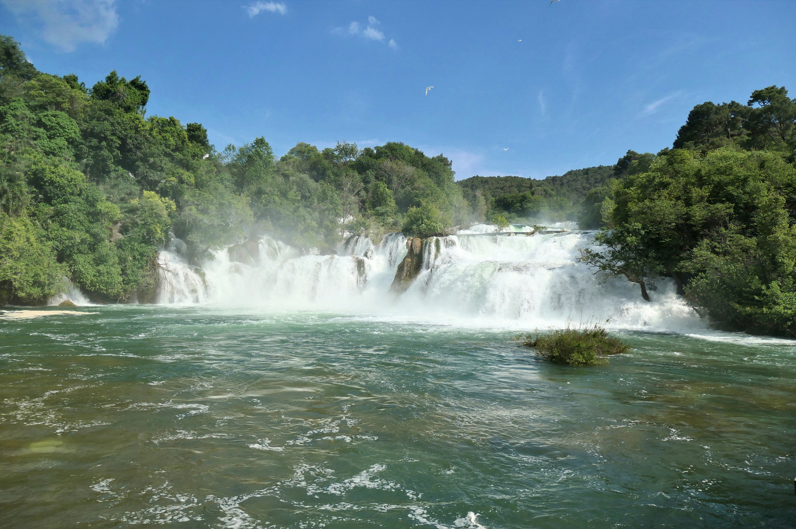 Der Wasserfall Skradinski Buk im Krka Nationalpark