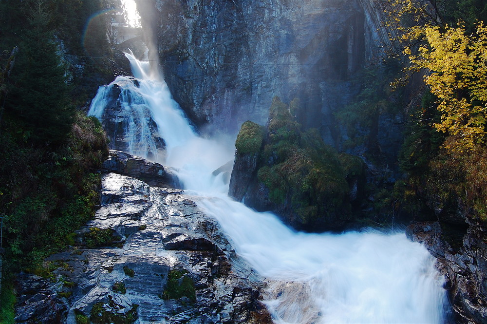 Der Wasserfall von Bad Gastein, Österreich.
