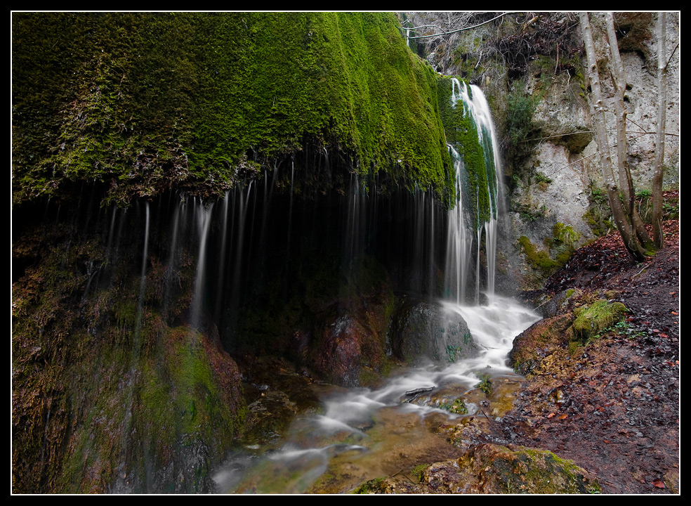 Der Wasserfall von Dreimühlen