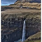 der Wasserfall von Gásadalur