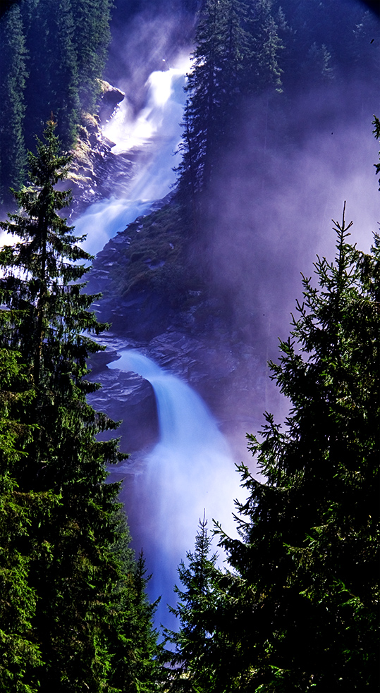 Der Wasserfall von Krimmel