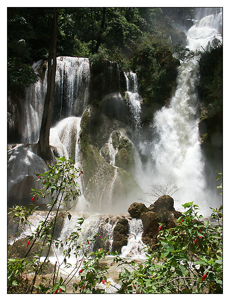 Der Wasserfall von Kuang Si - Luang Prabang, Laos