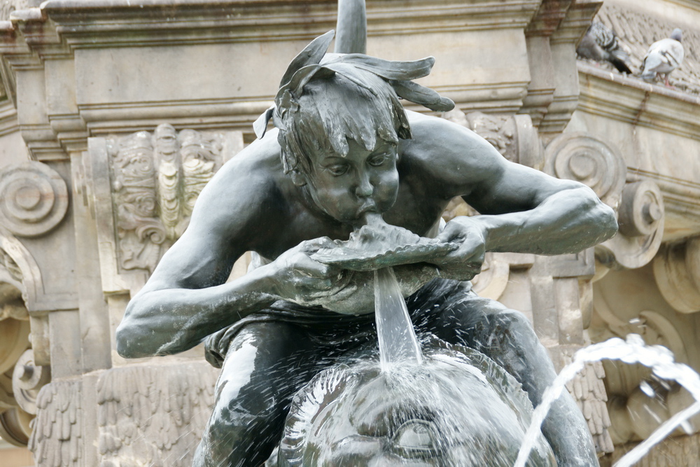 Der Wasserpuster vom Paradeplatz