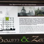 ...Der Wassertank auf dem Alpenhaus...