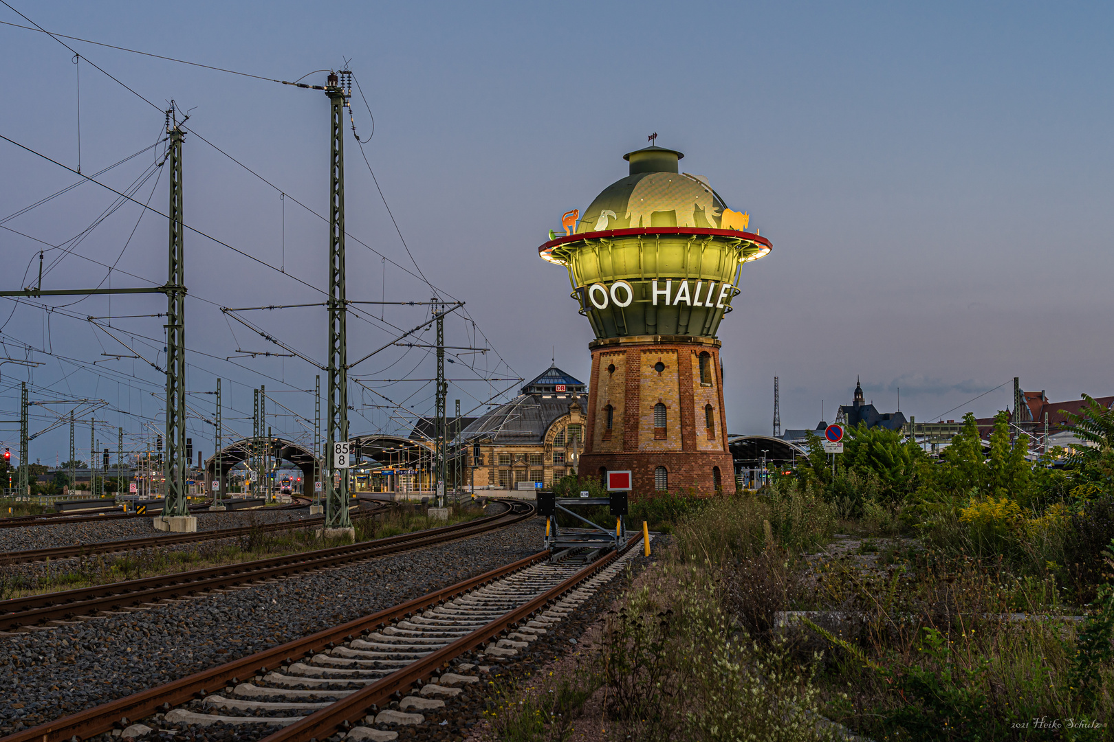 Der Wasserturm am Hauptbahnhof