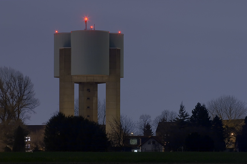 Der Wasserturm der RWW in MH-Fulerum