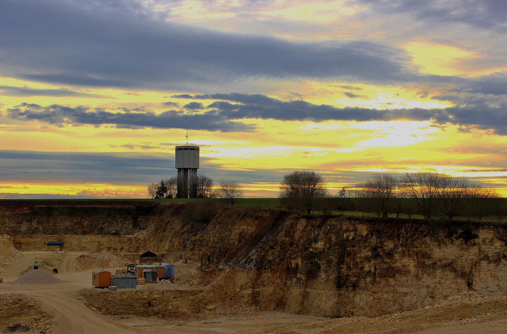 Der Wasserturm im Steinbruch