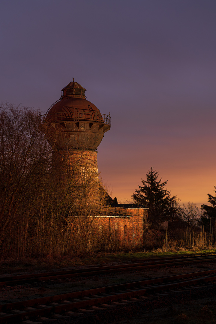 Der Wasserturm in Blumenberg