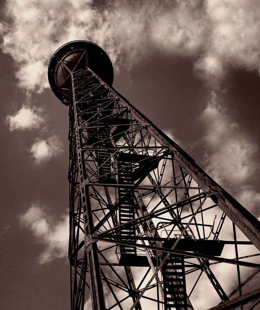 der Wasserturm in Deutzen