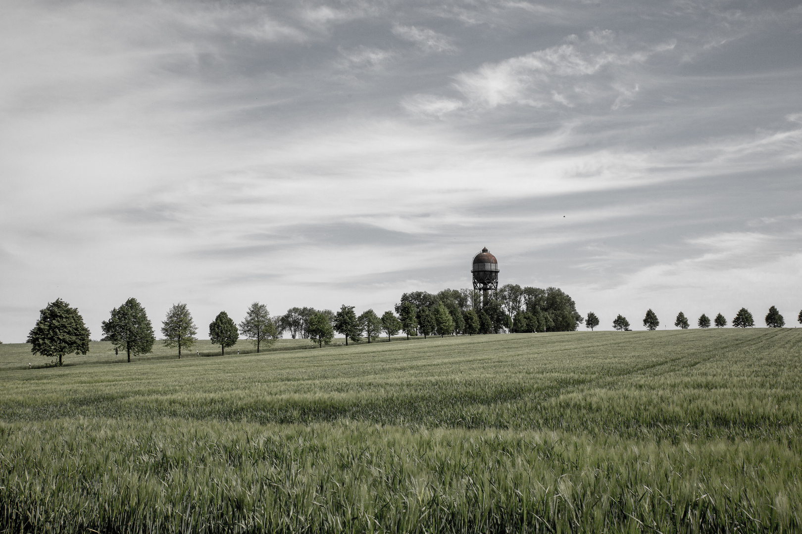 Der Wasserturm In Dortmund Lanstrop