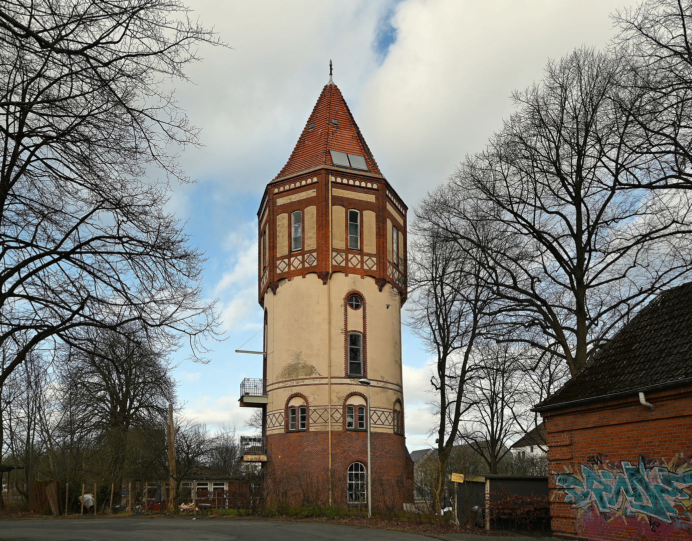 Der Wasserturm in Kiel-Wik