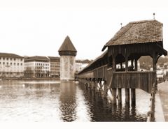 der Wasserturm in Luzern