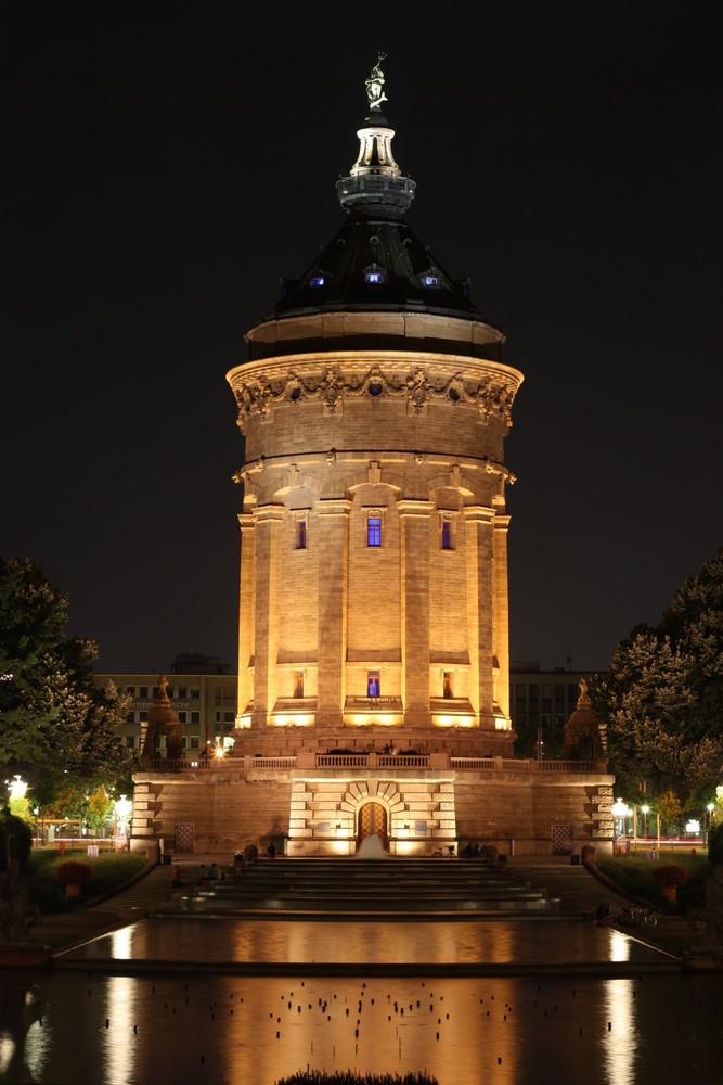 Der Wasserturm in Mannheim