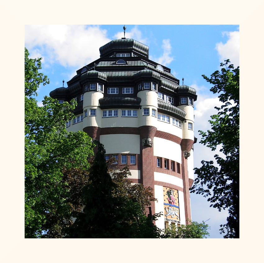 Der Wasserturm in Mönchengladbach