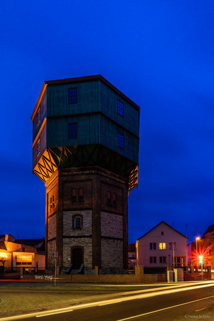 Der Wasserturm in Staßfurt