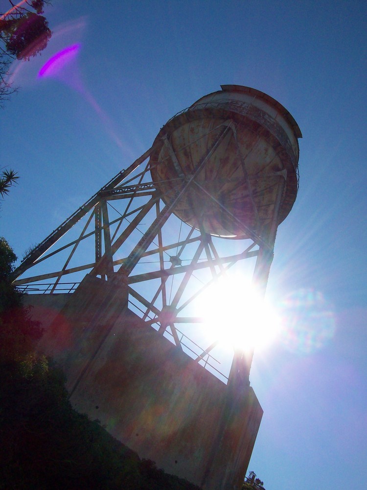 Der Wasserturm von Alcatraz