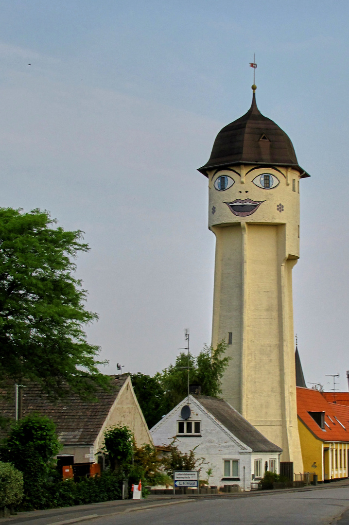 Der Wasserturm von Sakskøbing