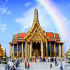 Der  Wat Phra Kaew  ist der groesste Tempel in Bangkok.  Bild bitte anklicken!