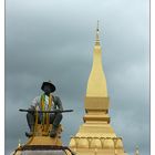 Der Wat That Luang - Vientiane, Laos