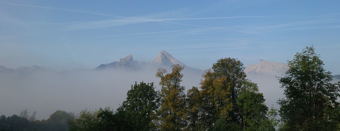 Der Watzmann am Morgen