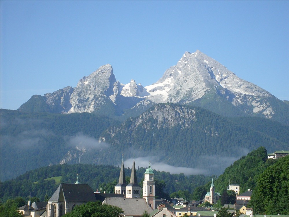 Der Watzmann bei Berchtesgaden