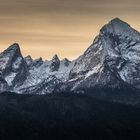 Der Watzmann, groß und mächtig, schicksals trächtig.