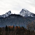 Der Watzmann im Herbst