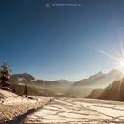 der Watzmann im letzten Licht