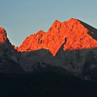 Der Watzmann im schönen Morgenlicht