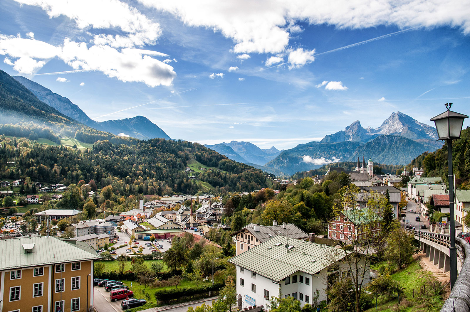 Der Watzmann über Berchtesgaden