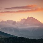 Der Watzmann zur goldenen Abendstunde