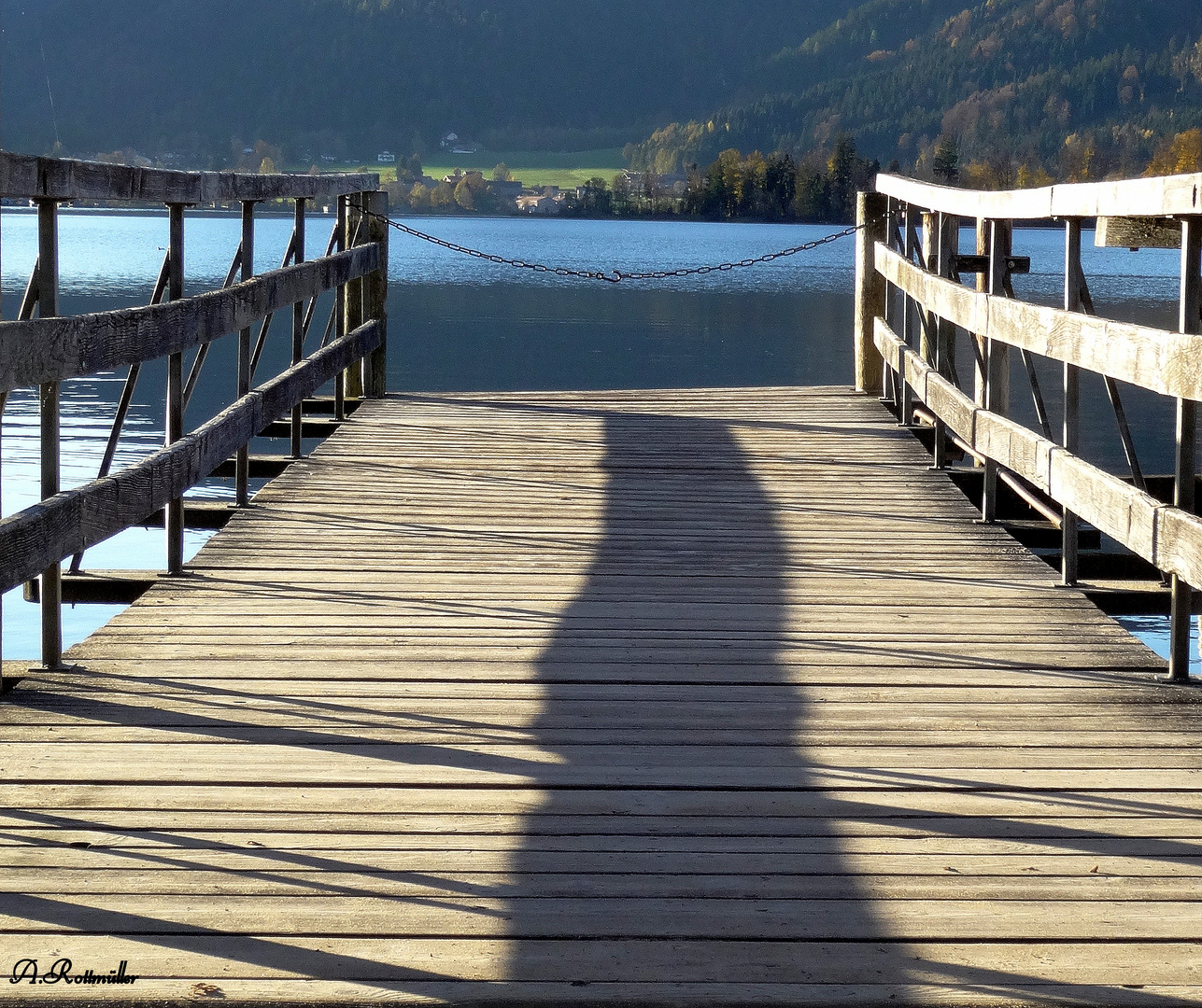 Der Weg auf den See!