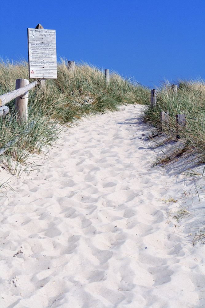 Der Weg - aus Sand