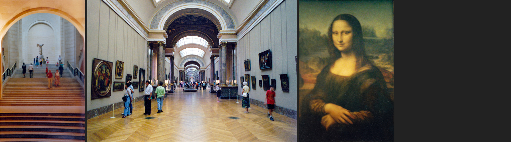 Der Weg der drögen Touristen durch den Louvre