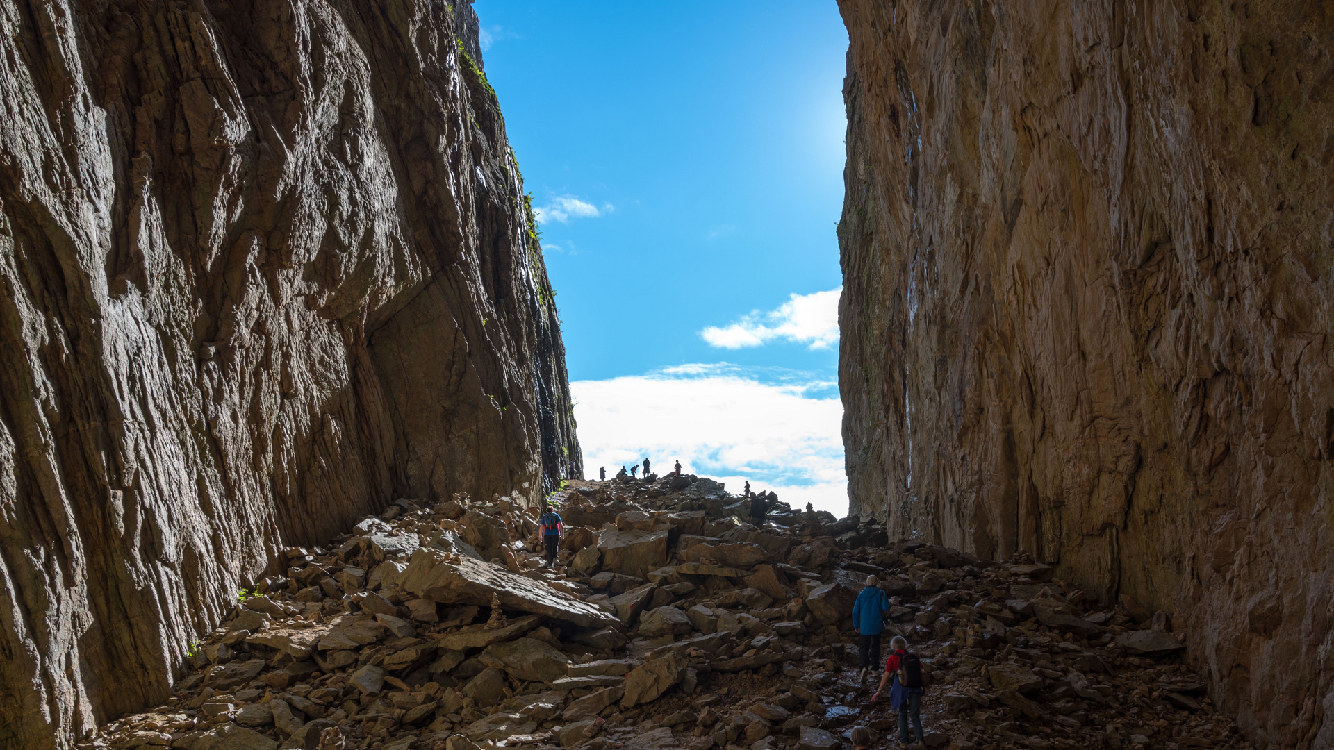 Der Weg durch den Torghatten