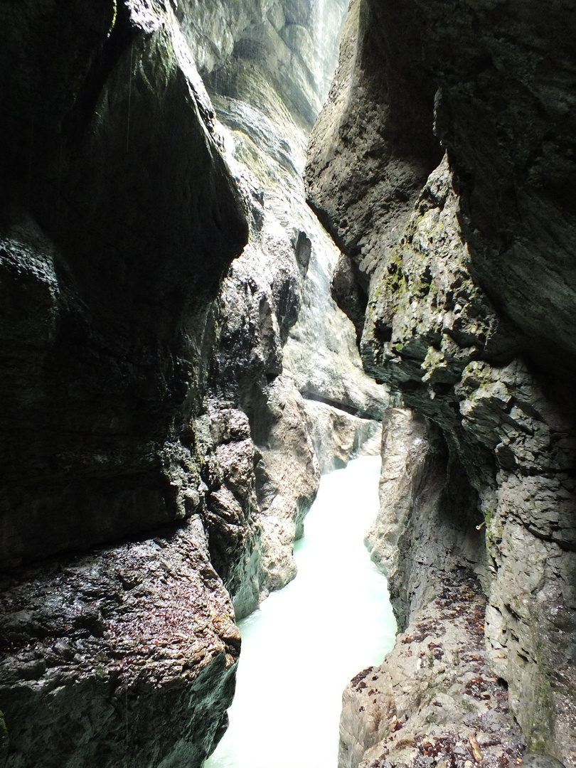 der weg durch die klamm