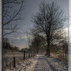 der Weg durchs Winterwunderland