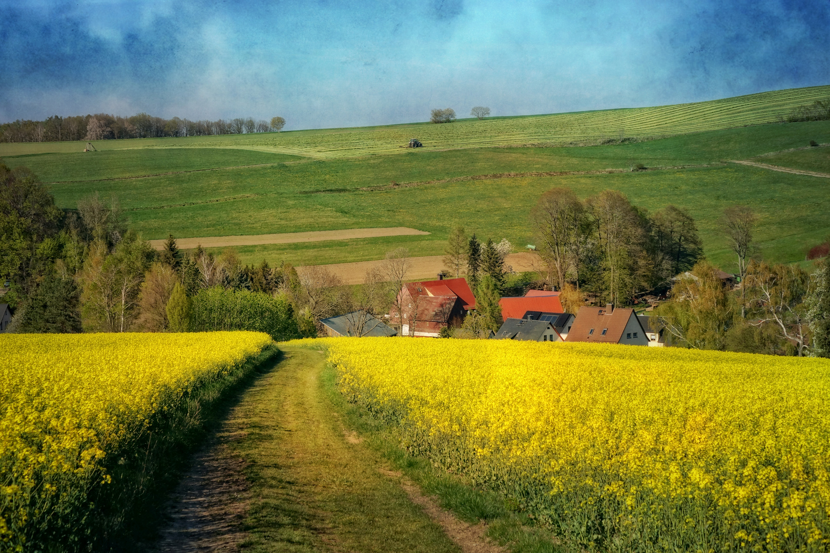 der Weg hinab ...