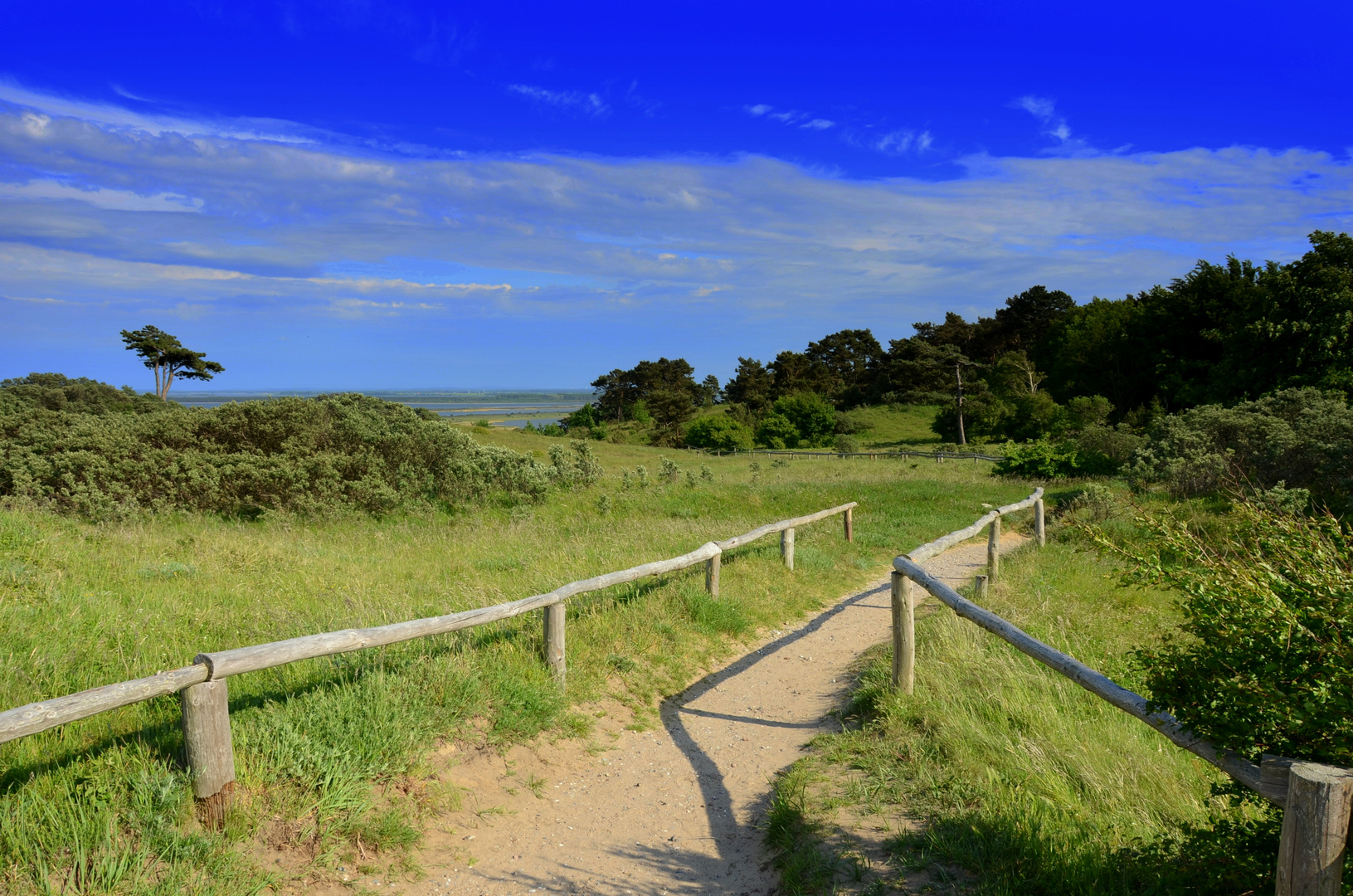 der Weg im Hochland