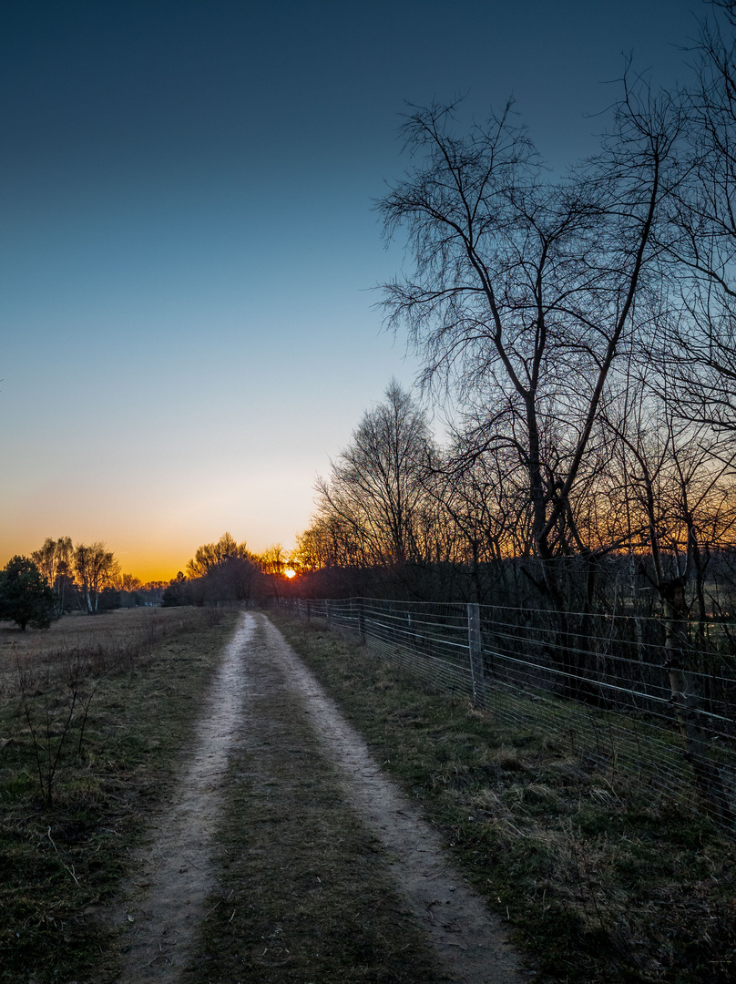 Der Weg in den Abend