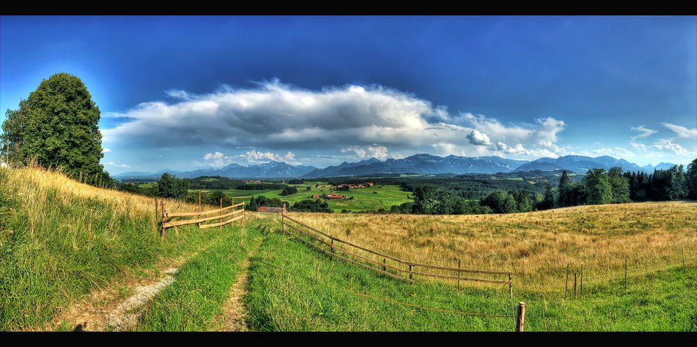 Der Weg in den Chiemgau ;-)