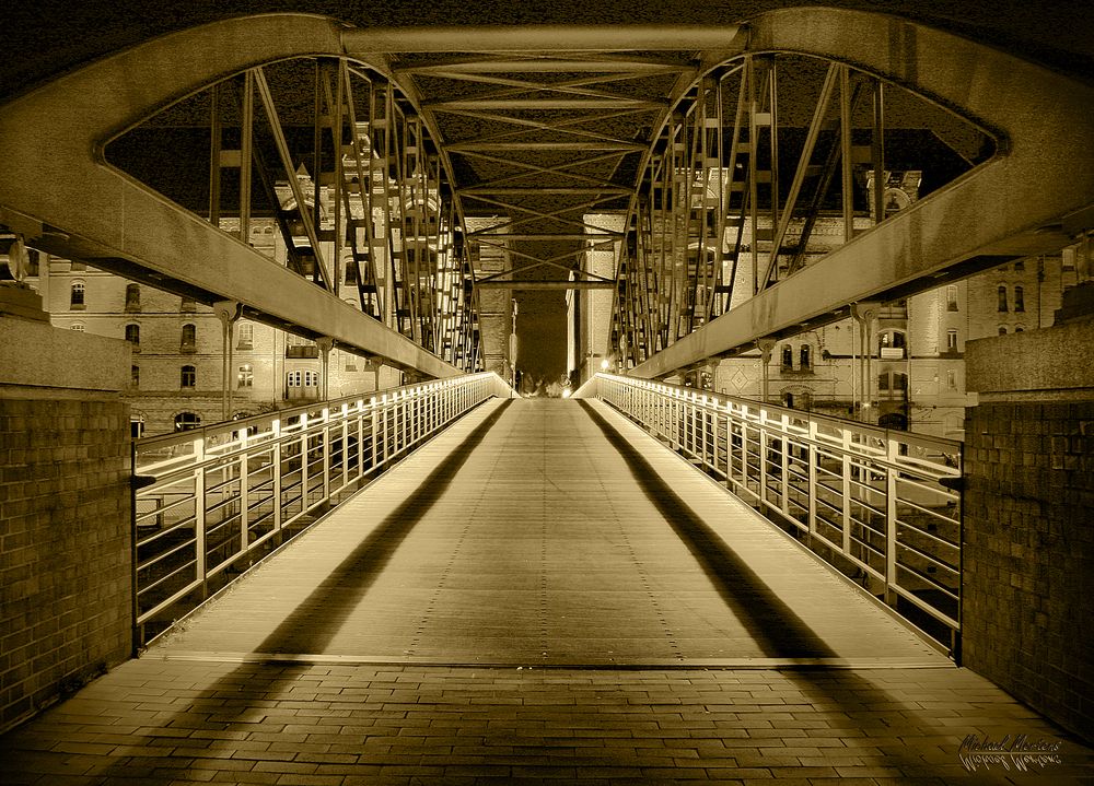 Der Weg in die Speicherstadt