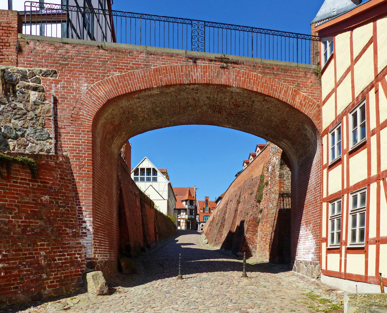 Der Weg in die Stadt