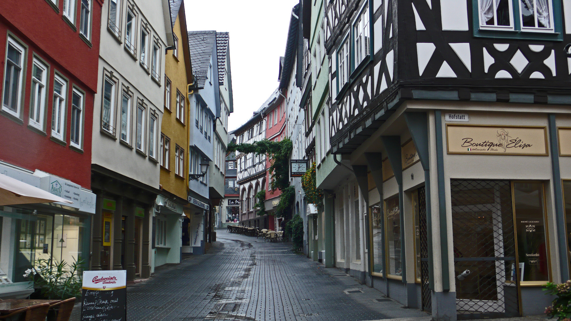 Der Weg in Wetzlars Altstadt