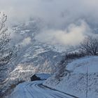 Der Weg ins Dorf 