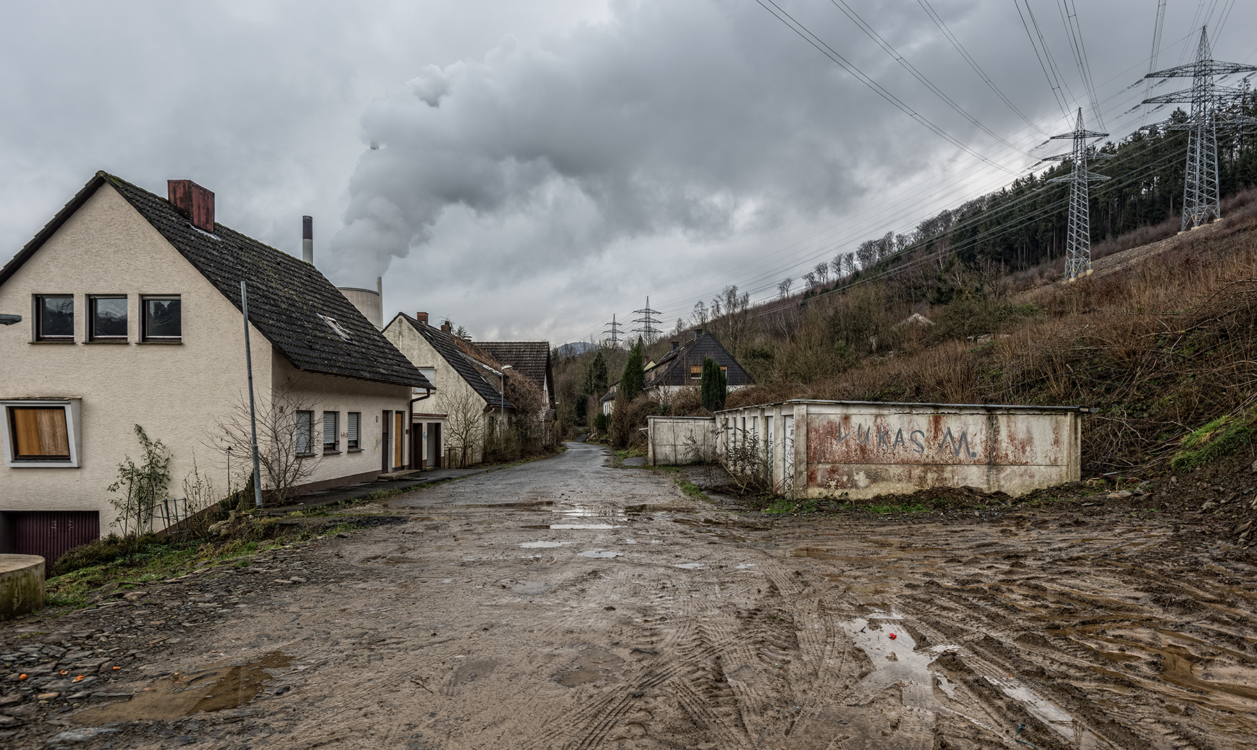 der Weg ins Geisterdorf