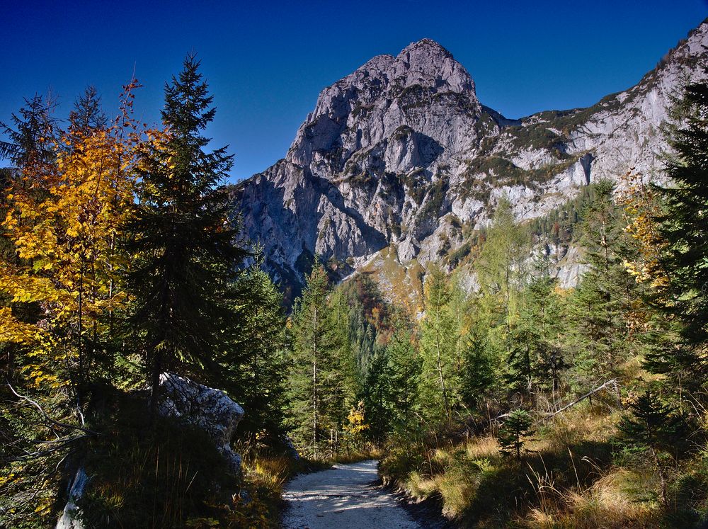 Der Weg ins Klausbachtal