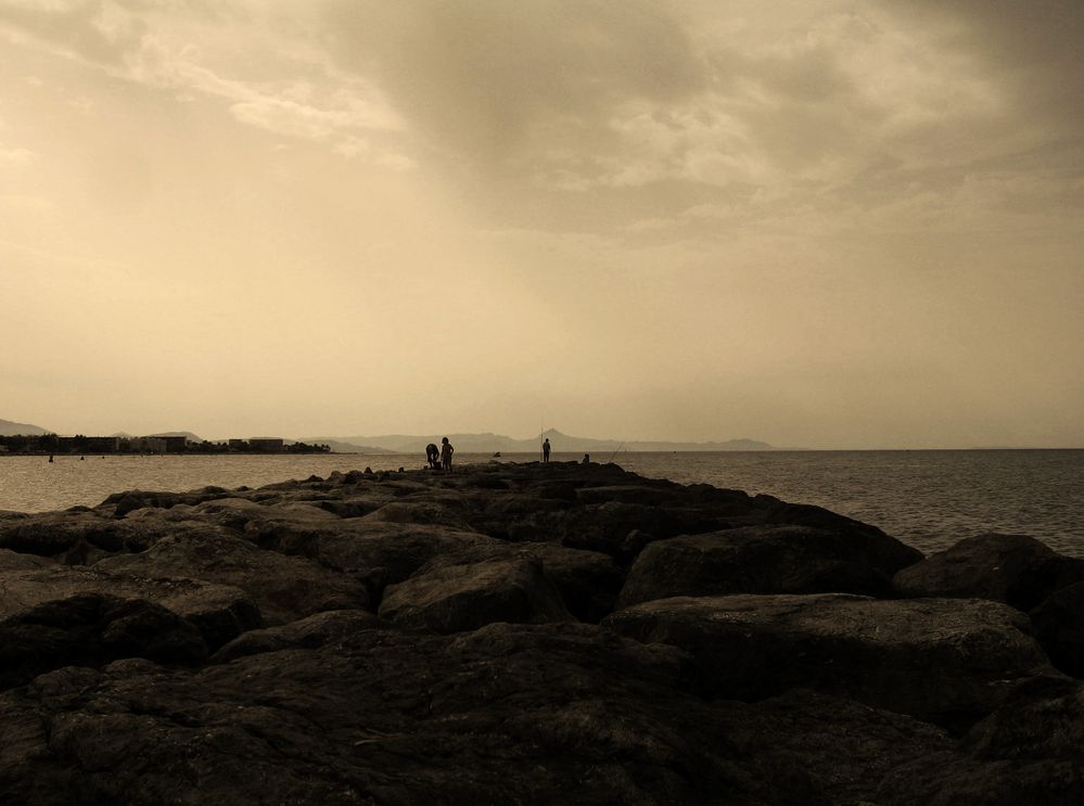 Der Weg ins Meer von IchSehMirDieWeltVonObenAn 