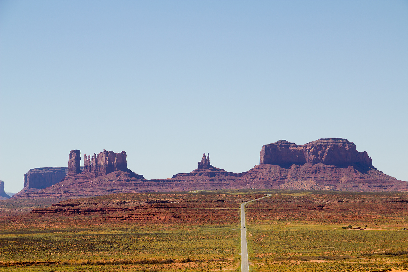 Der Weg ins Monument Valley